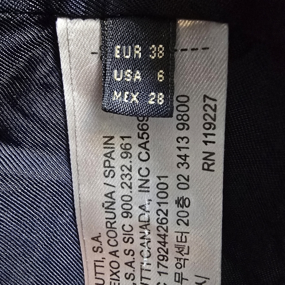 🎃20%OFF🎃 Massimo Dutti Classic Blazer Dark Navy Blue - Picture 12 of 13